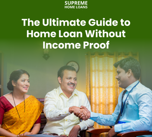 Indian family with agent for home loan
